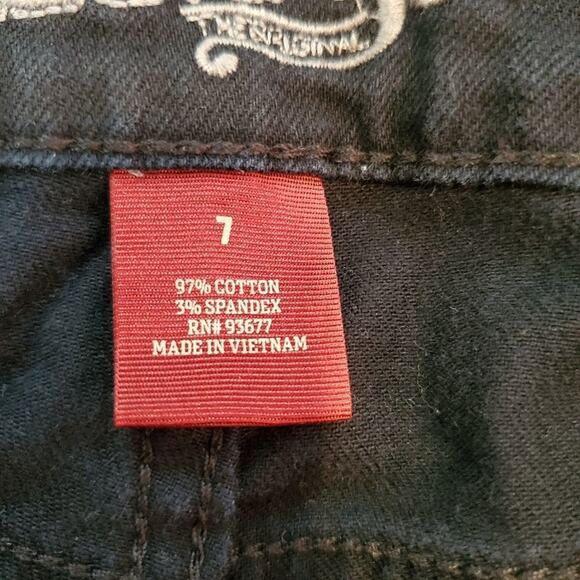 𝅺Arizona Jean company size 7 juiniors shorts - Picture 7 of 8